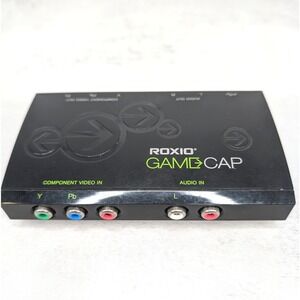Roxio GameCap HU348-E Component RCA Input Gaming USB Capture No Cables